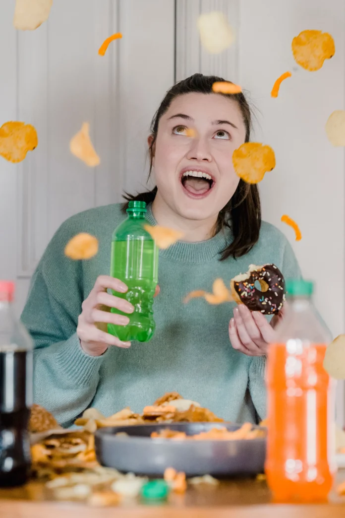 Foods to Limit including snacks and sugary foods