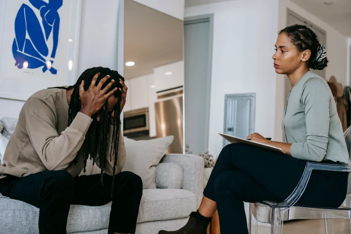 Mental health consultation with a mental health professional